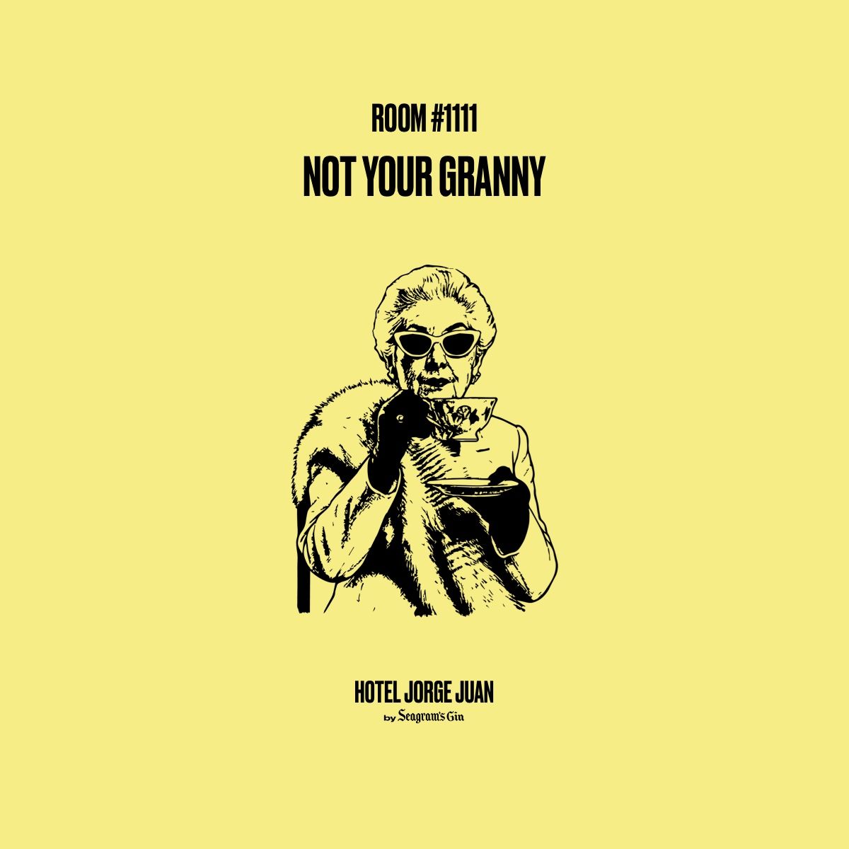 ​Escucha a Not Your Granny, invitada al Hotel Jorge Juan, el podcast de Javier Aznar y Seagram's Gin 
