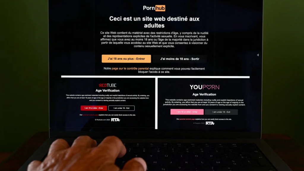 Webs porno como Pornhub desafían a la Unión Europea