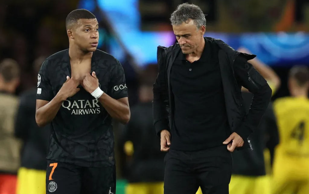 Luis Enrique y un mensaje directo a Mbappé