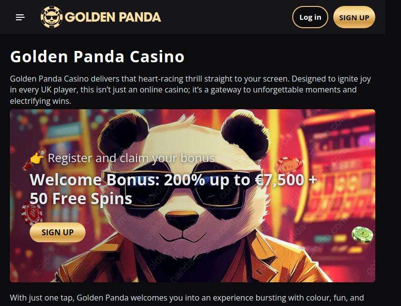 Steg-för-Steg Guide: Insättningar och Uttag på Golden Panda Casino