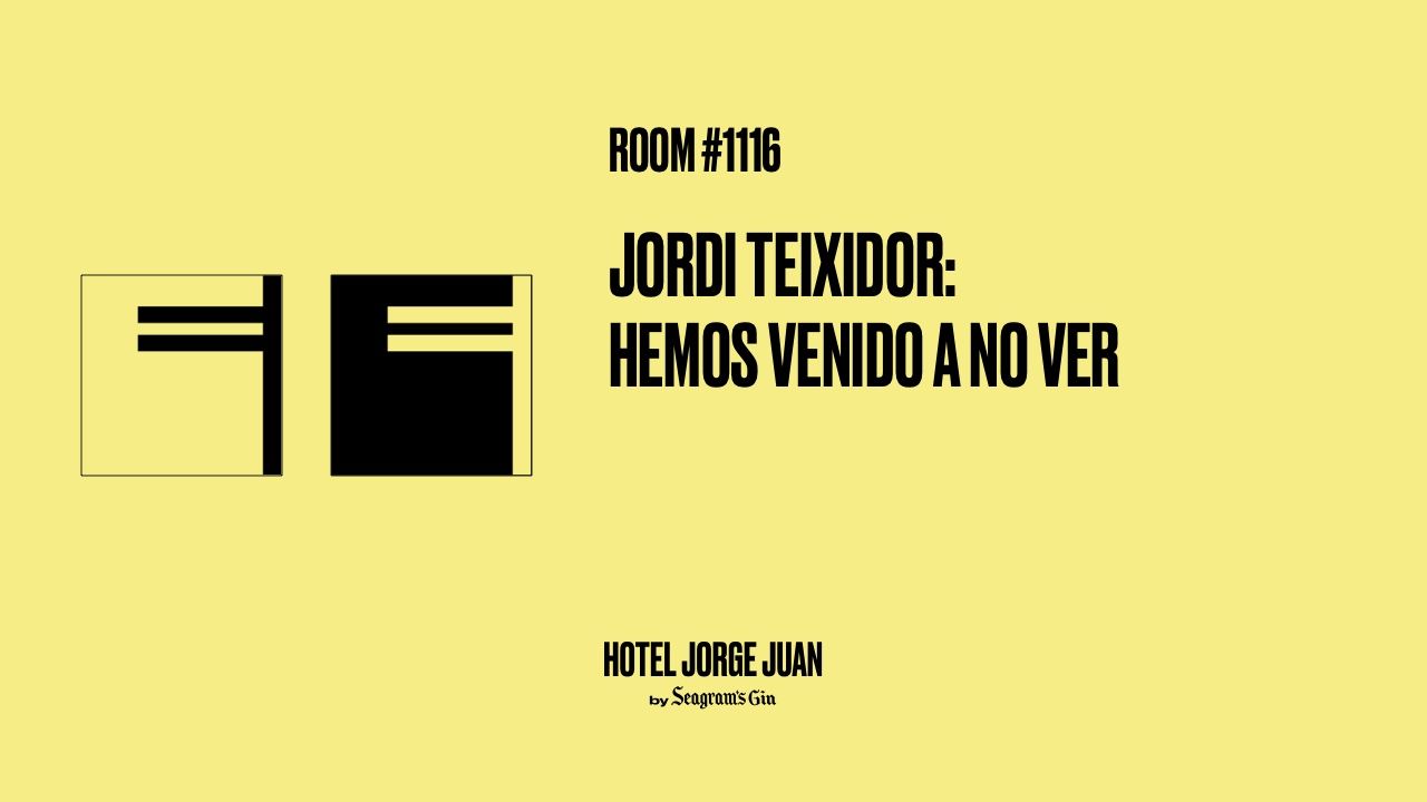 ​Escucha a Jordi Teixidor, invitado al Hotel Jorge Juan, el podcast de Javier Aznar y Seagram's Gin 
