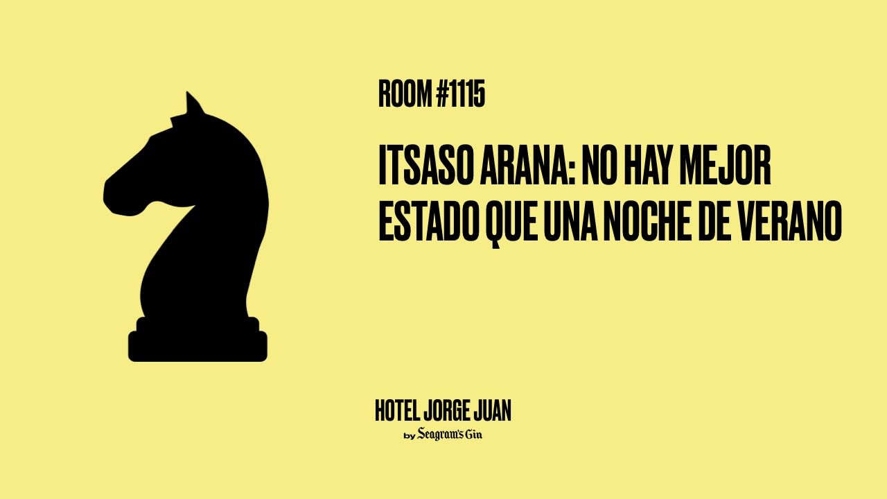 ​Escucha a Itsaso Arana, invitada al Hotel Jorge Juan, el podcast de Javier Aznar y Seagram's Gin 
