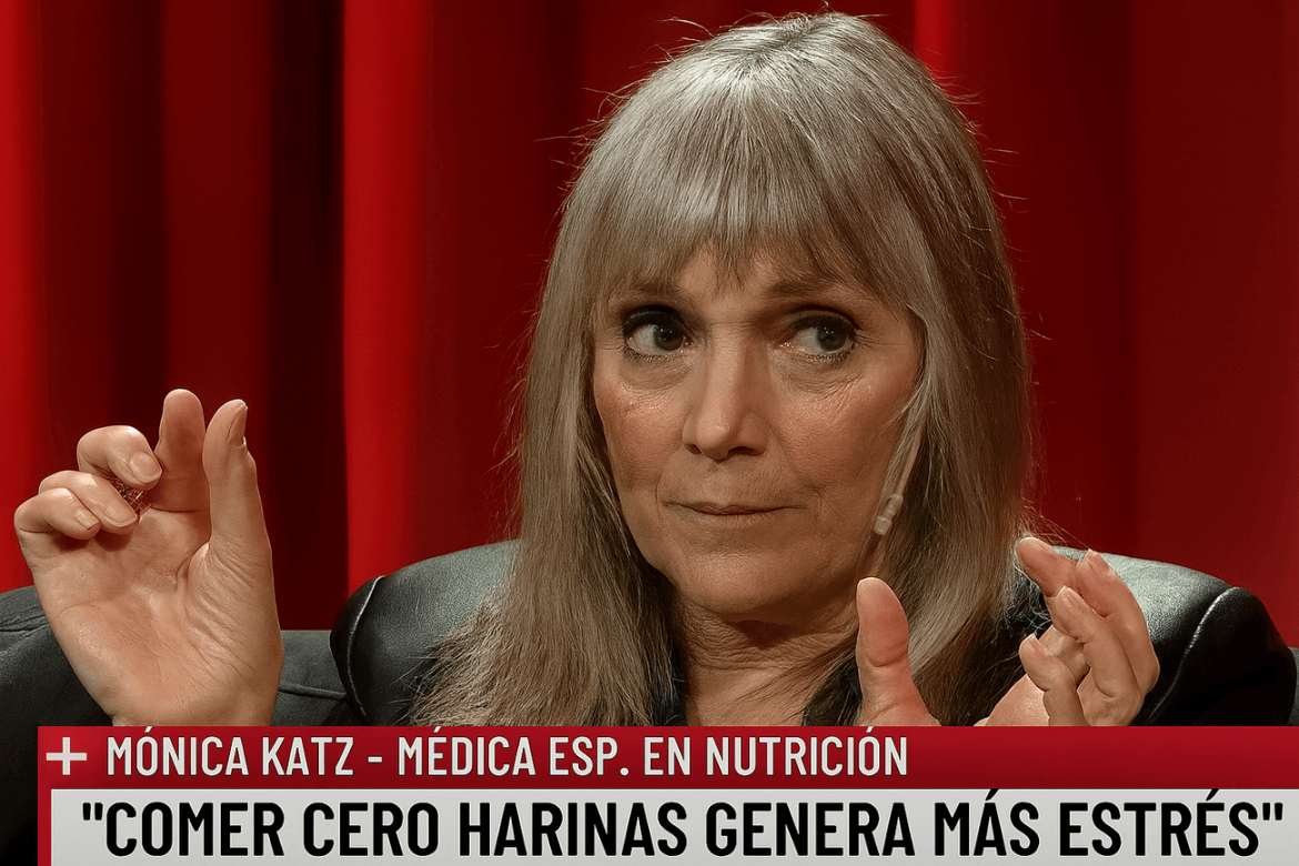 Mónica Katz, médica nutricionista: «comer harinas no te engorda automáticamente»