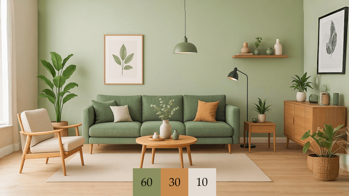 Decora tu hogar como un experto con la regla 60 30 10 del color