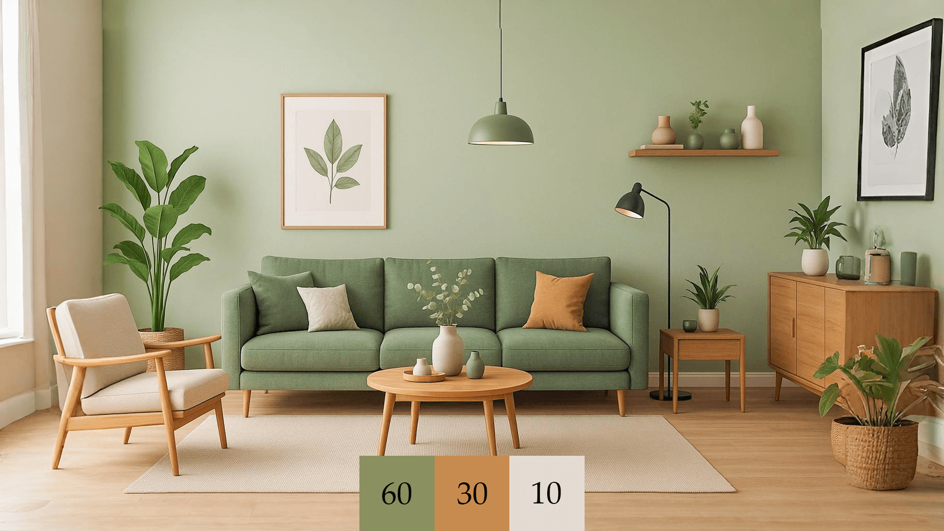 Decora tu hogar como un experto con la regla 60 30 10 del color