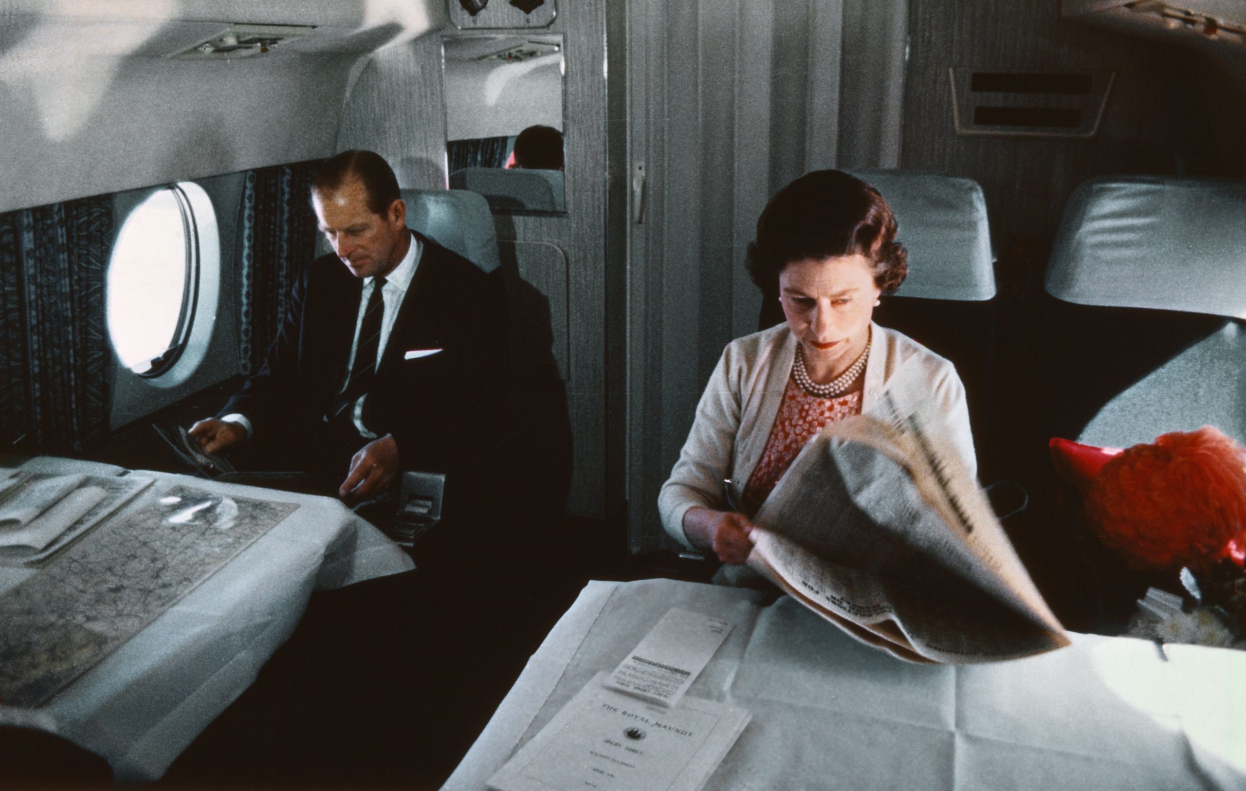 ​Las tradiciones secretas que la reina Isabel II seguía cuando viajaba en avión 