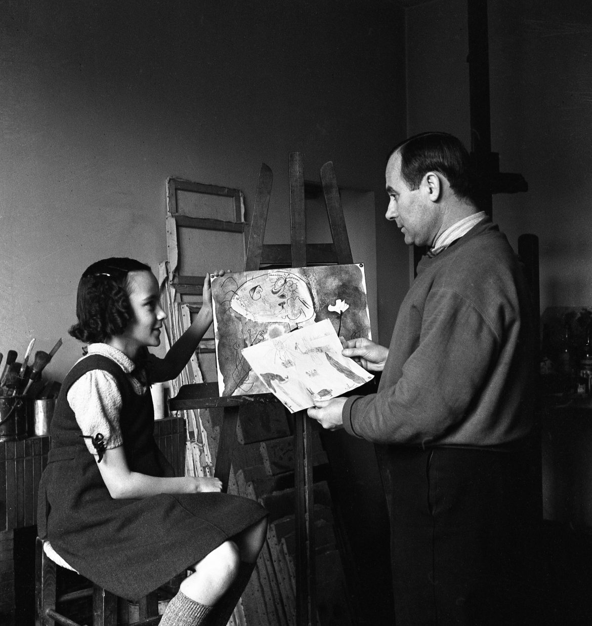 ​La fascinante historia de María Dolores Miró, hija de Joan Miró: una infancia marcada por dos guerras, el cuadro que su padre donó al médico que le salvó la vida y la tragedia de perder a su marido y a su hijo 