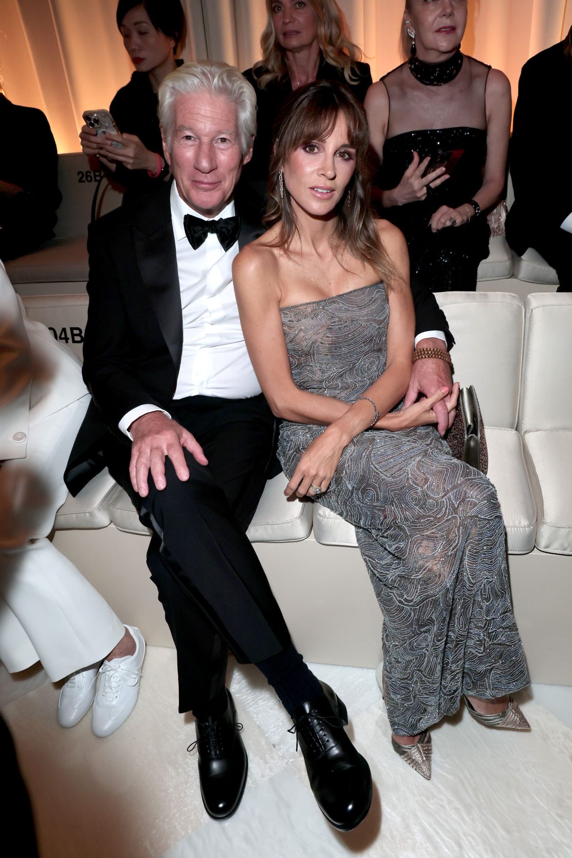 ​Richard Gere, Antonia dell’Atte, Lauren Hutton, Eugenia Silva… El círculo más cercano de Giorgio Armani acude a su último desfile en Milán 