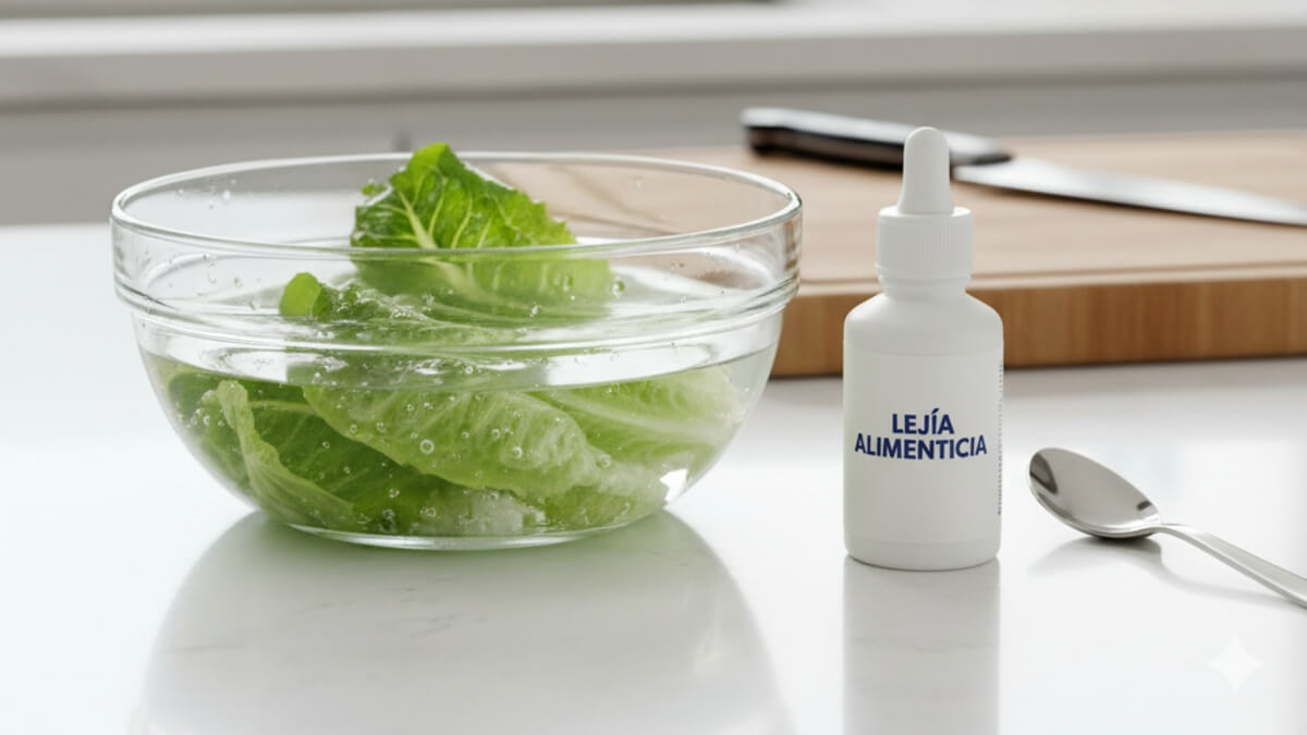 ¿Es necesario lavar la verdura con lejía? La respuesta definitiva (y cómo hacerlo bien)