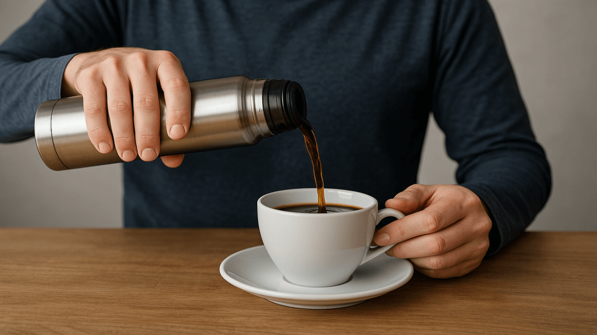 ¿El café del termo sabe raro? 4 pasos para lavarlo y que no vuelva a pasar