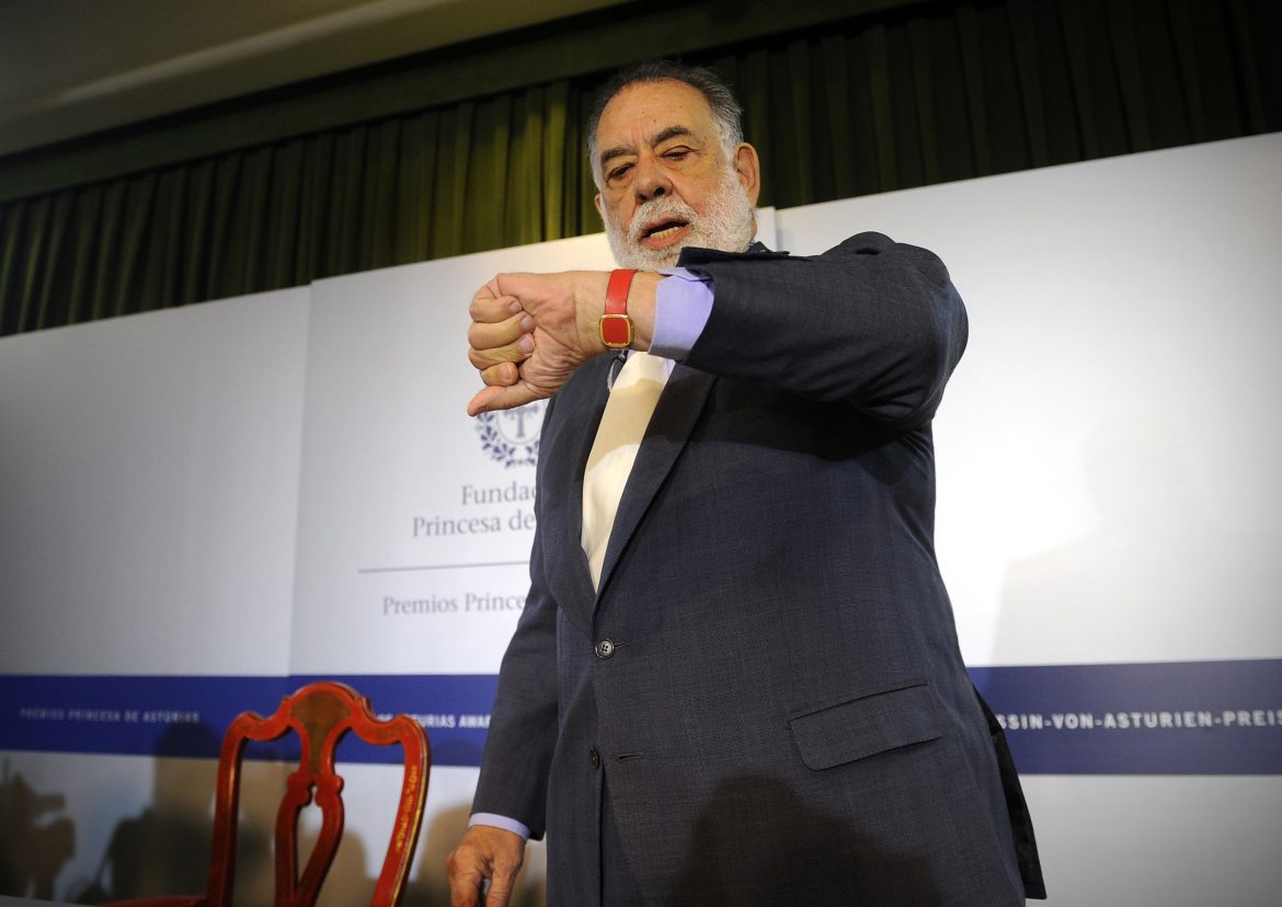 Francis Ford Coppola saca a subasta su millonaria colección de relojes para “mantener el barco a flote” tras el fiasco de Megalopolis