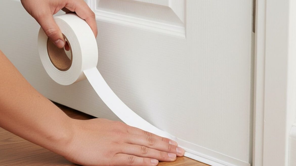 ¿Corrientes de aire, polvo o insectos? Así te ayudan los burletes adhesivos en tus puertas