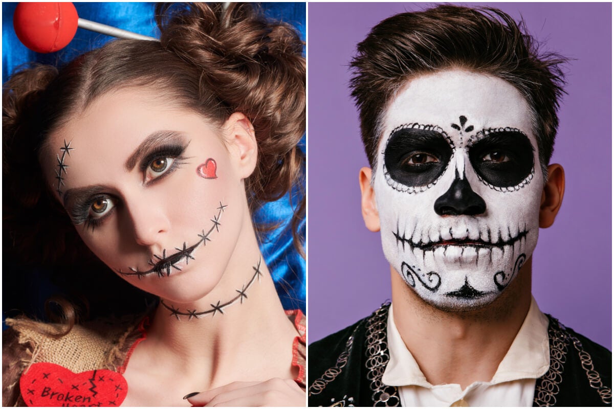 15 ideas fáciles de maquillaje para Halloween