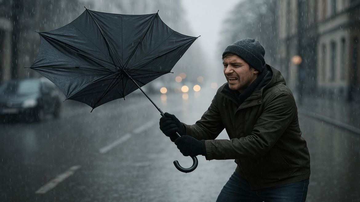 ¿Otro paraguas roto? 5 errores que cometes sin darte cuenta