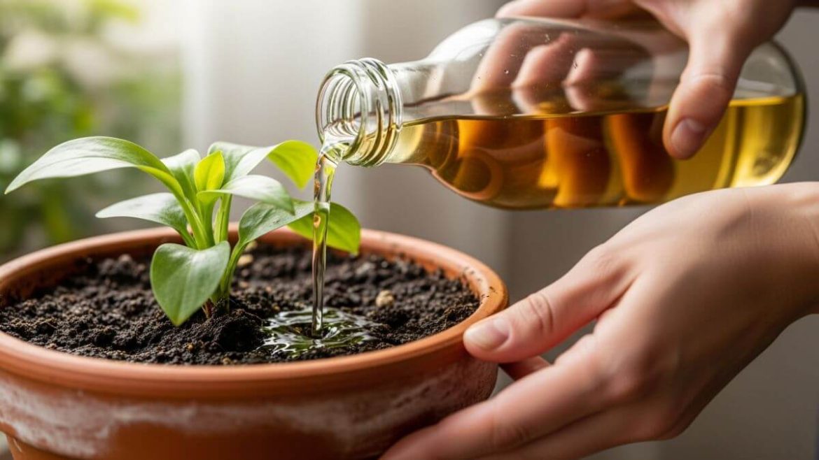 Abono líquido con frutas y verduras: el alimento que tus plantas necesitan