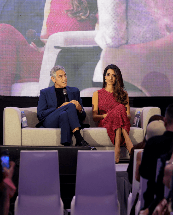 ​Amal Clooney alza la voz por los periodistas perseguidos: “Queremos que haya apoyo legal pro bono disponible para quienes lo necesiten” 