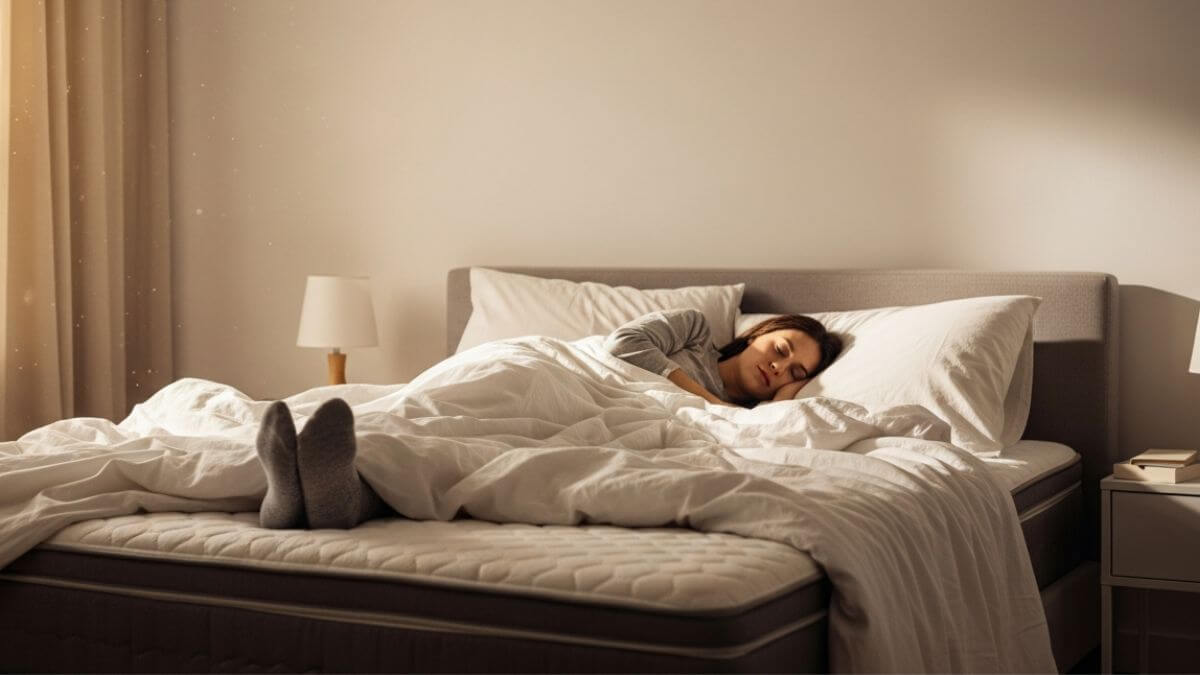 ¿Deberías dormir con calcetines? Lo bueno y lo malo que debes saber