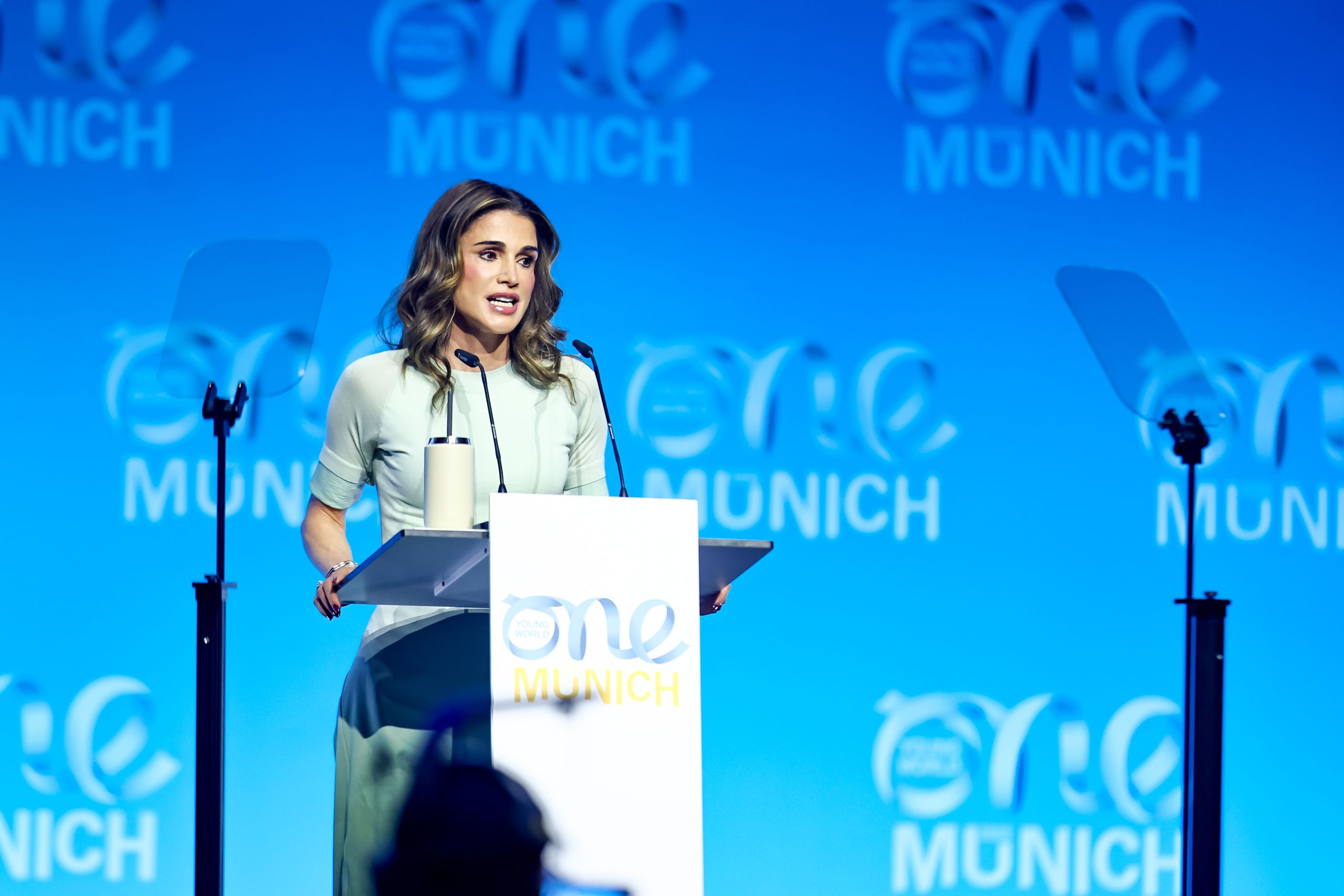 El contundente discurso de Rania de Jordania en defensa de Gaza: “Se necesita más fuerza para amar que para odiar”