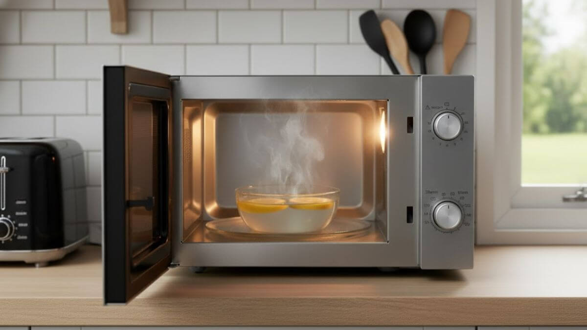 El truco del limón en el microondas: así puedes eliminar olores atrapados con facilidad