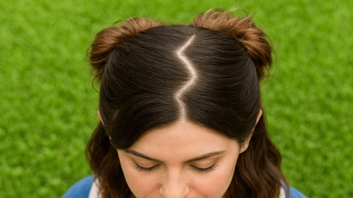 Raya en zigzag: el truco para dar volumen y estilo a tu cabello