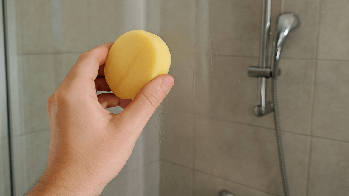¿Qué pasa cuando limpias cristales con una patata cruda? Así funciona el truco
