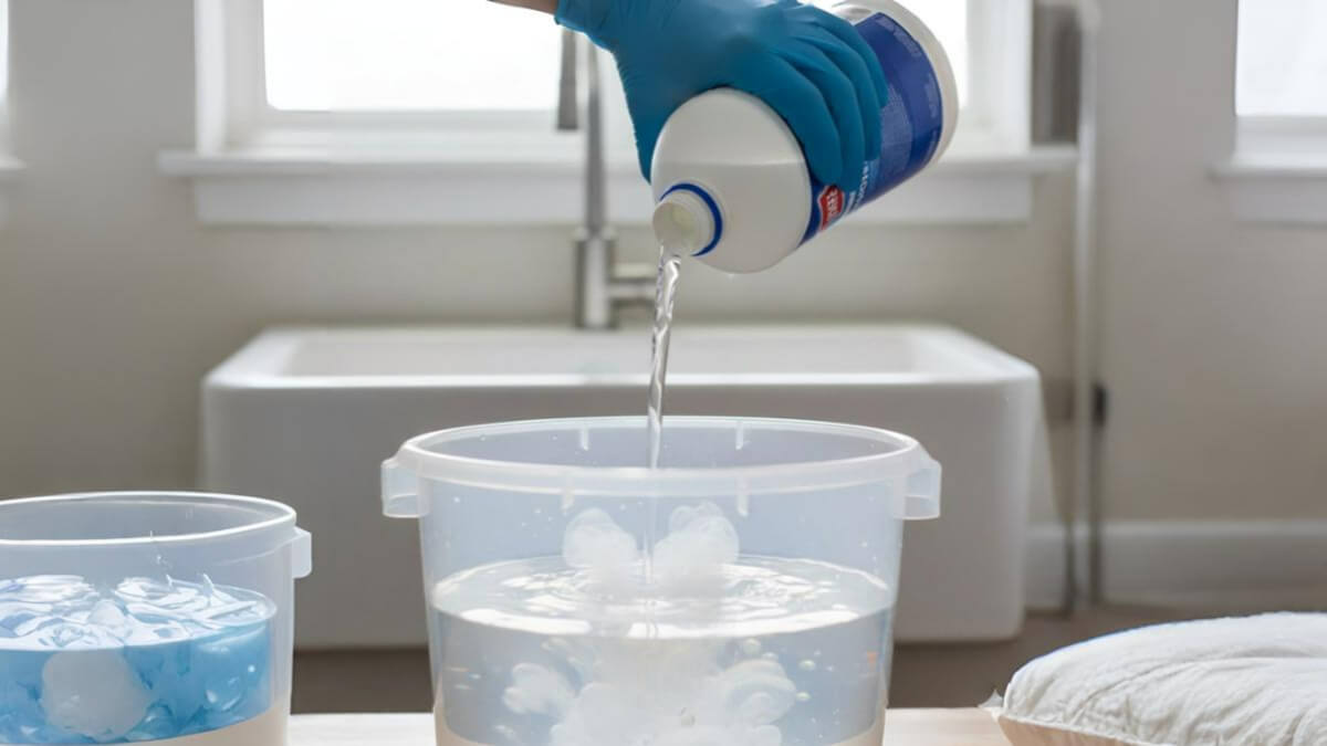 ¿Se debe diluir la lejía para desinfectar? Mira cuándo sí y cuándo no