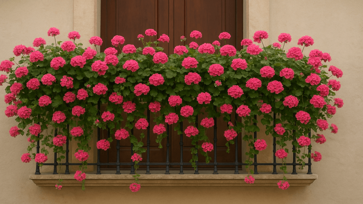 Gitanillas: cómo lograr balcones llenos de cascadas de flores