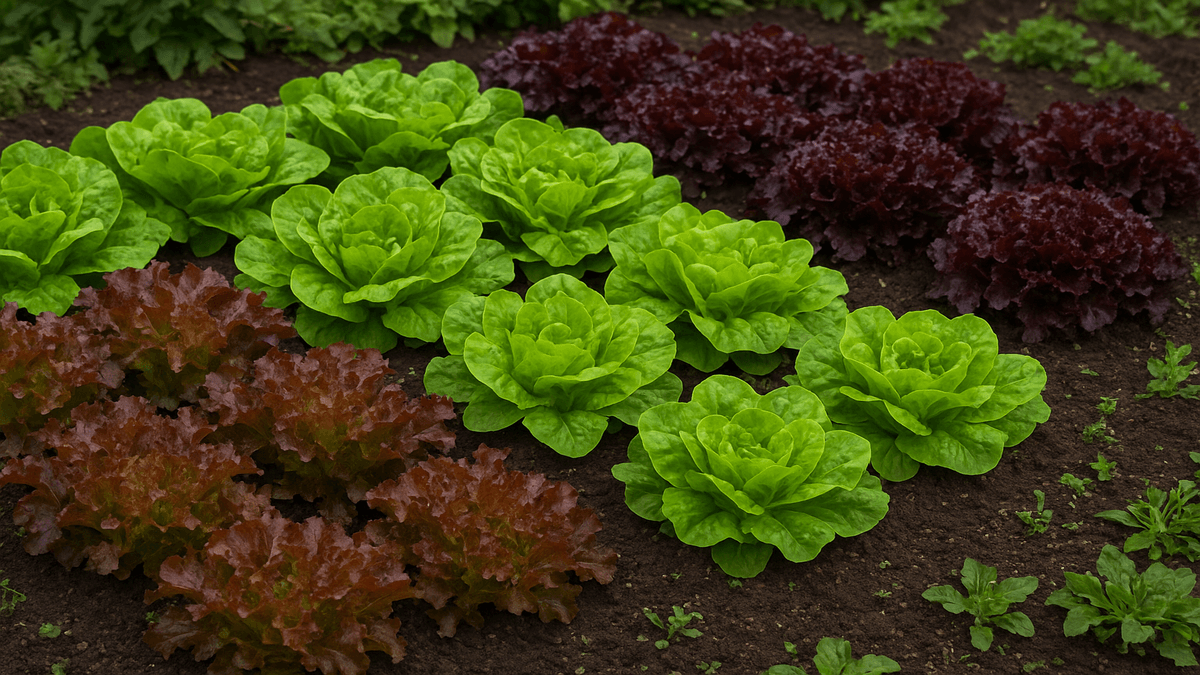 5 tipos de lechugas ornamentales para sembrar en tu jardín de otoño