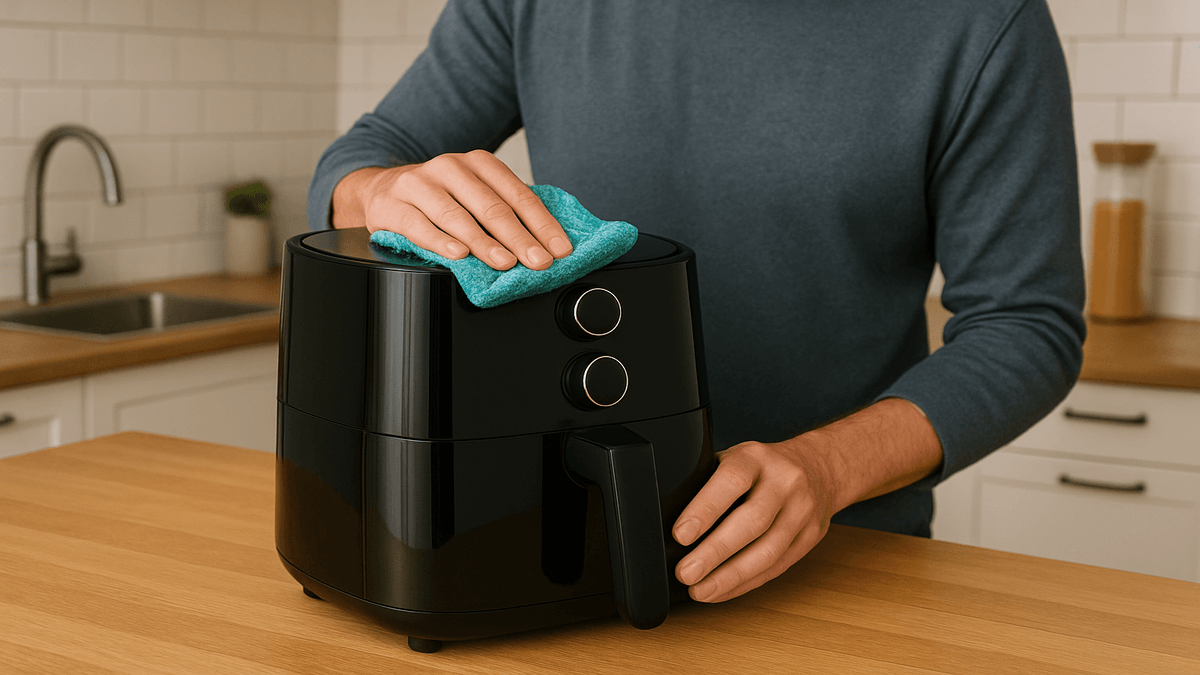 ¿Cómo limpiar tu freidora de aire? Todo lo que debes hacer (y lo que debes evitar)