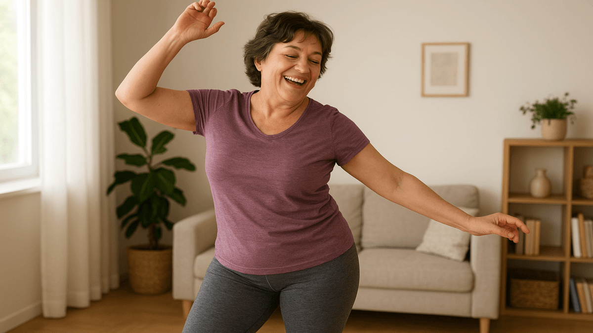 Lo que 10 minutos de baile al día hacen por tu bienestar después de los 50 años