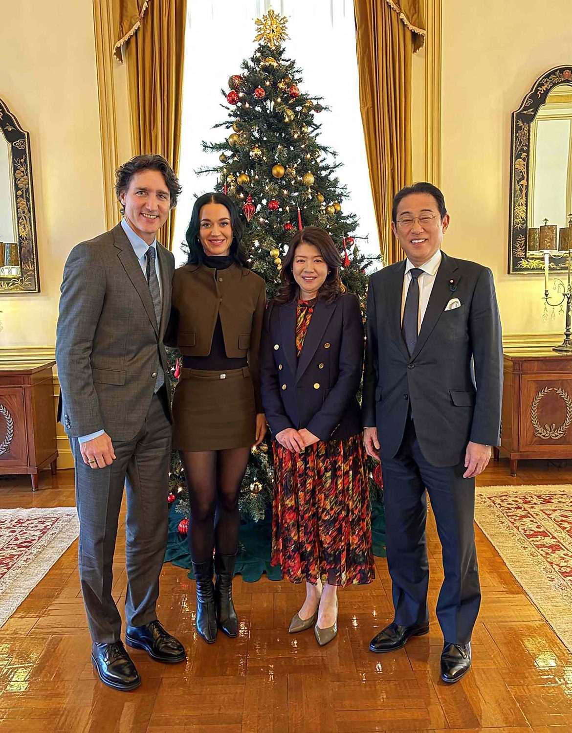 ​Katy Perry y Justin Trudeau dan un paso más como novios: primer selfie en Instagram, Japón, y la cumbre de ex primeros ministros con la cantante en modo ‘primera dama» 