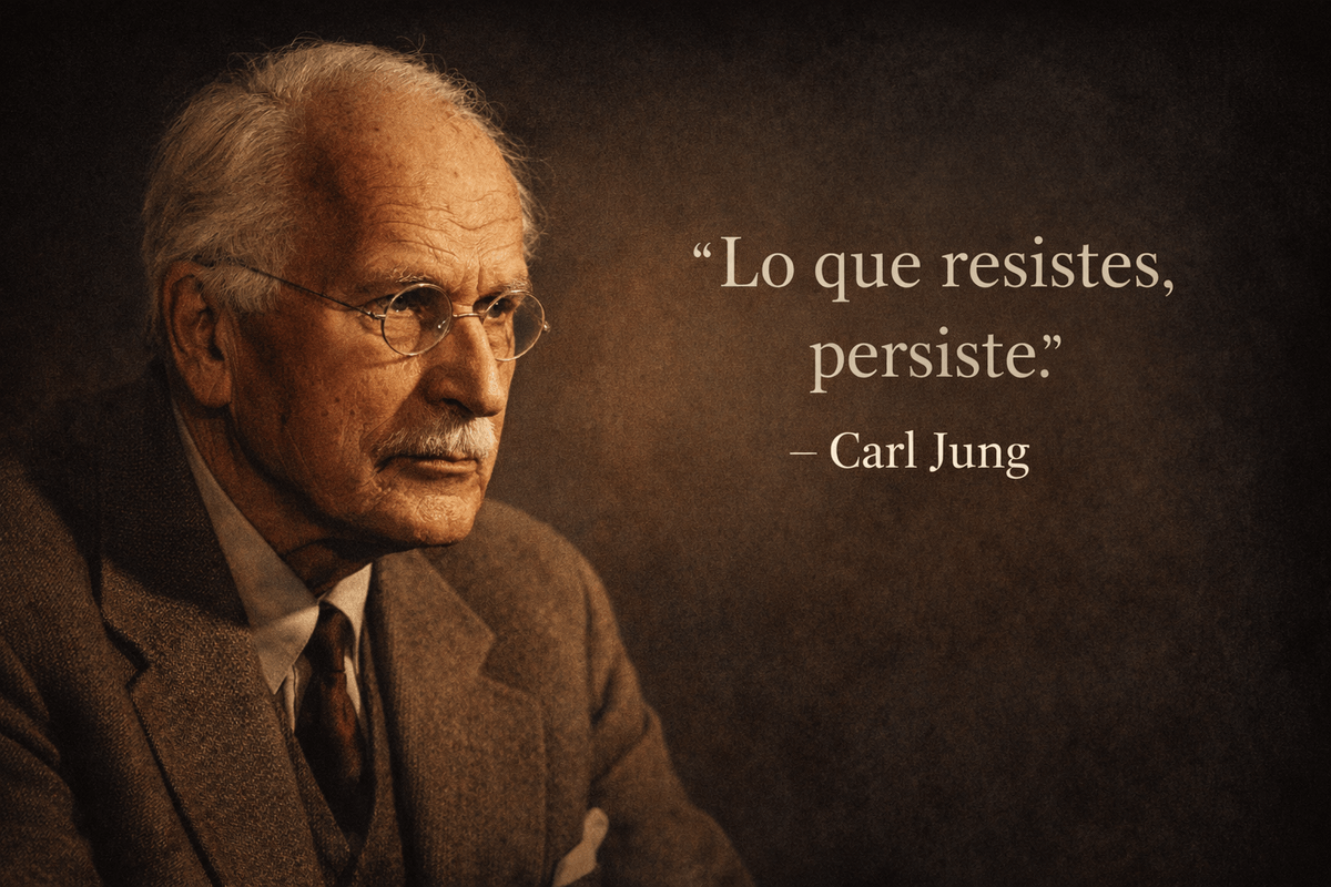 Carl Jung, “Lo que resistes, persiste”: cómo aceptar tus sombras te puede hacer más fuerte