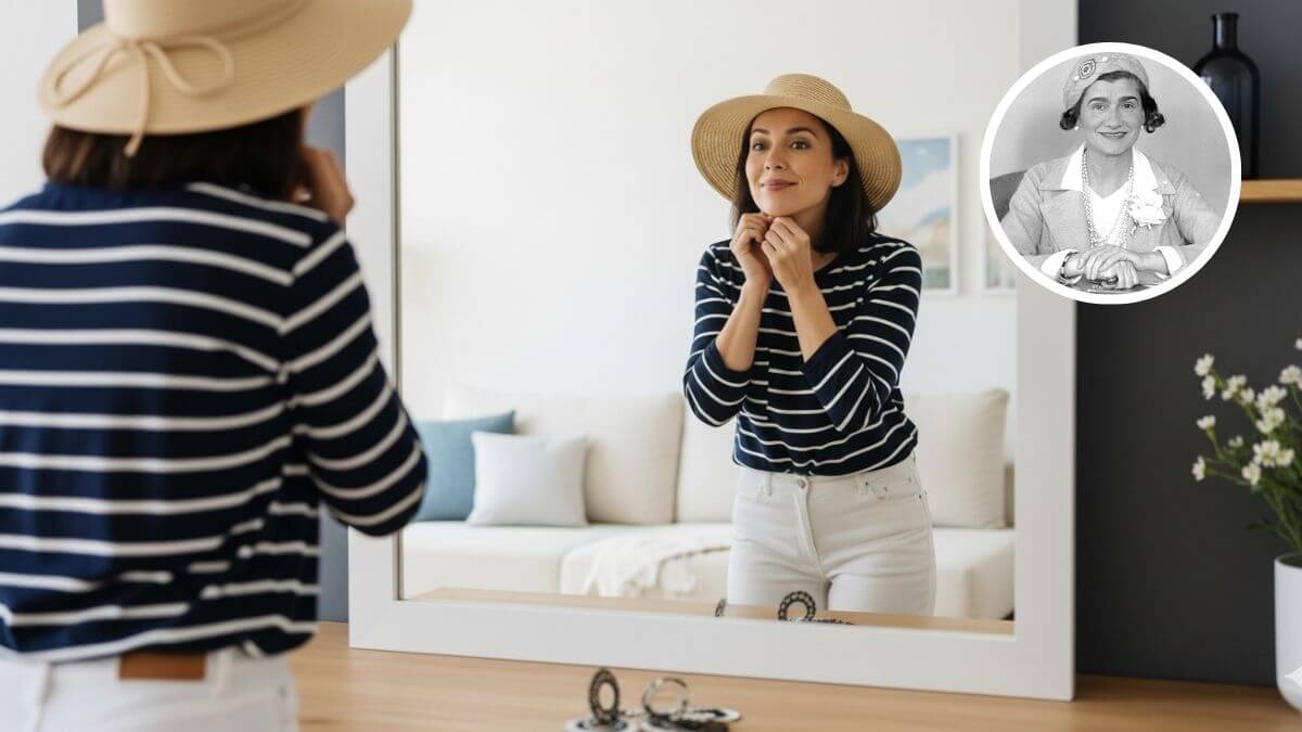 Coco Chanel: “Antes de salir de casa mírate en el espejo y quítate un accesorio”