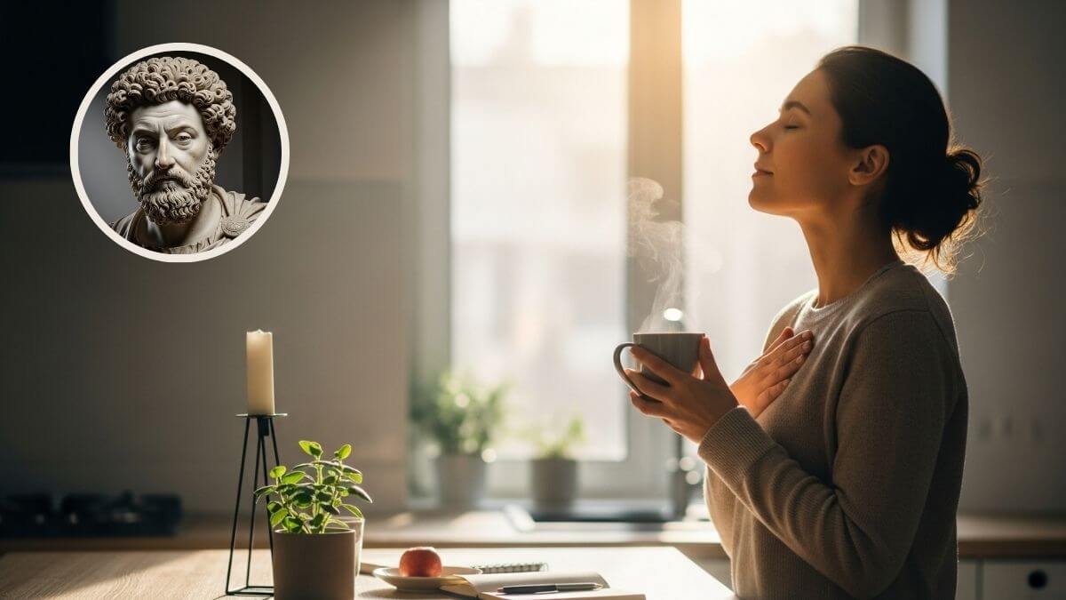 5 frases estoicas de Marco Aurelio para leer mientras tomas el café