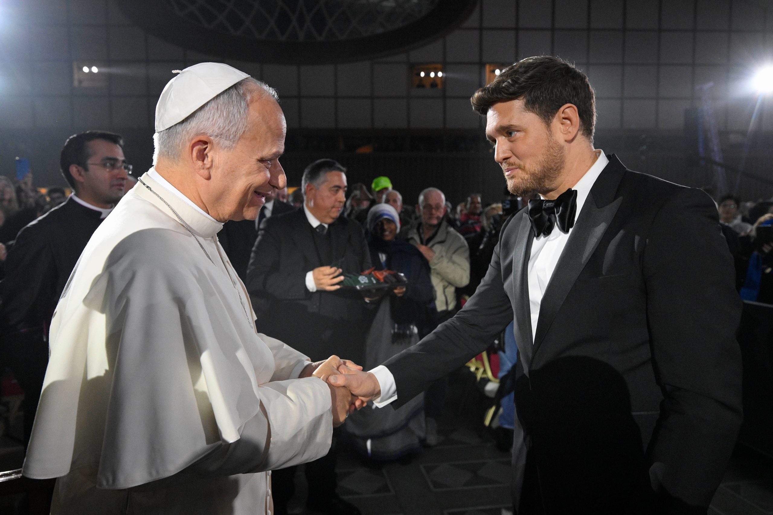Michael Bublé canta en el Vaticano en presencia del papa León XIV: “Cuando hablo con la gente y les revelo que tengo una fe enorme me miran escandalizados. Hoy en día es raro oír a alguien admitir que tiene fe”