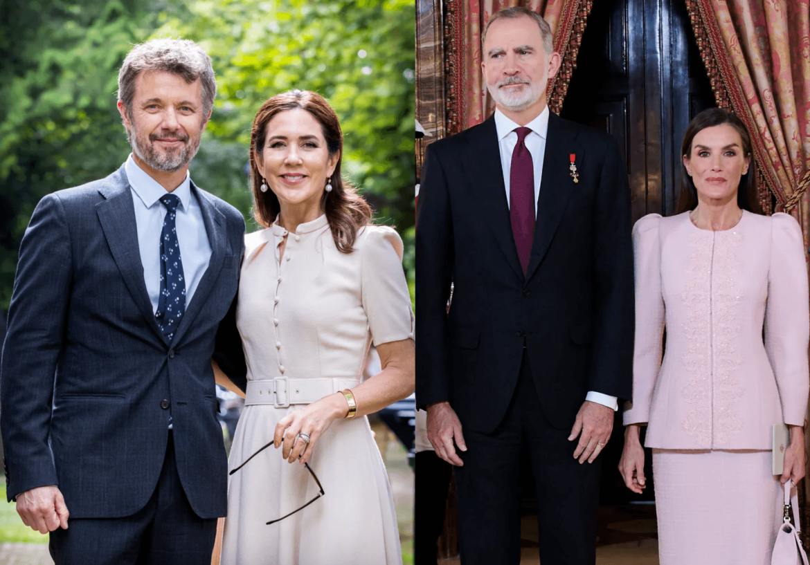 ​Los increíbles paralelismos entre los reyes de España y los de Dinamarca: Felipe hizo de Cupido entre Federico y Mary, se casaron casi a la vez, tuvieron a sus hijos al mismo tiempo… 