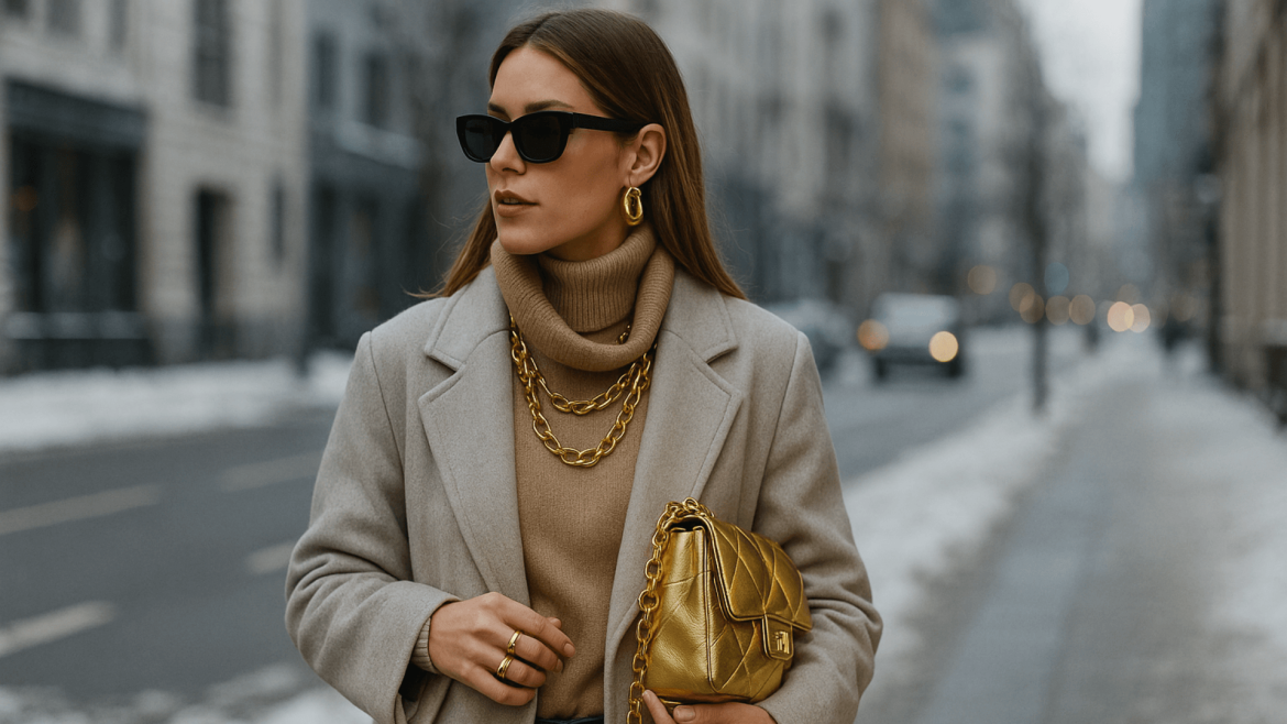 El truco de color que hace del dorado tu mejor aliado en invierno