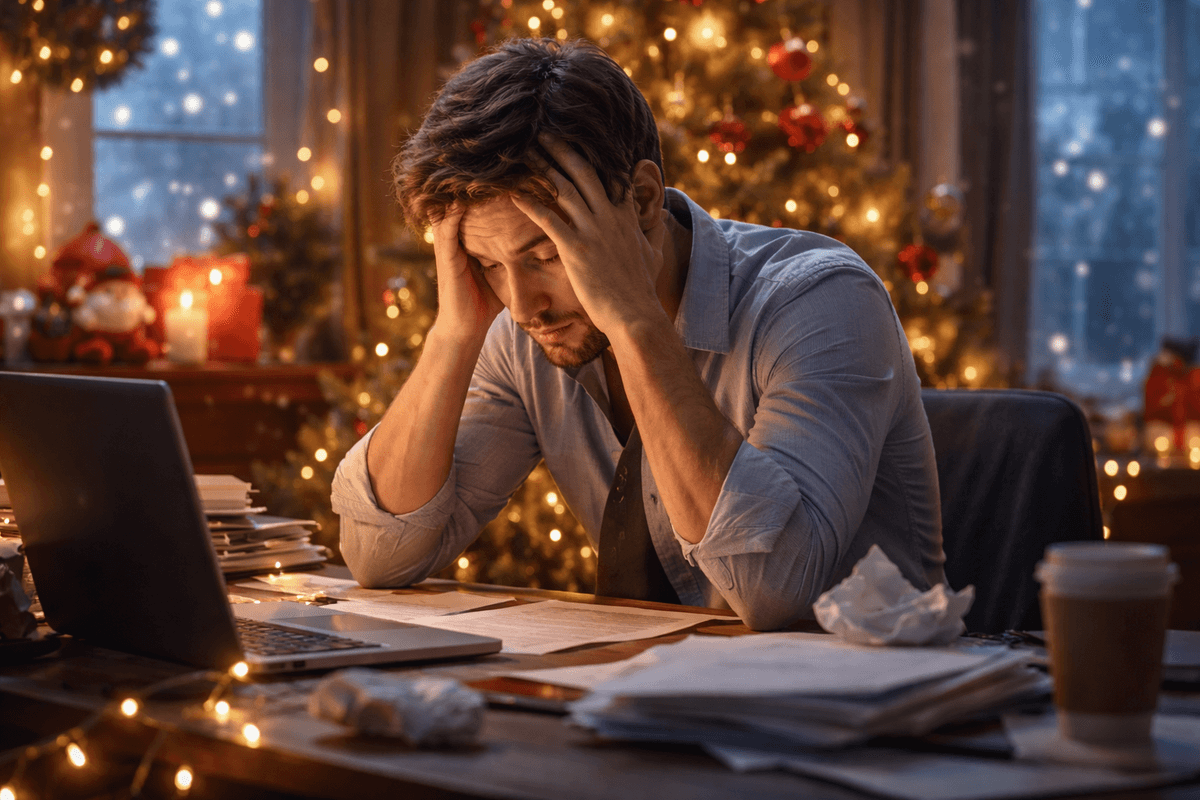 ¿Sobrecargado este fin de año? Guía para evitar el “burnout” y disfrutar las festividades
