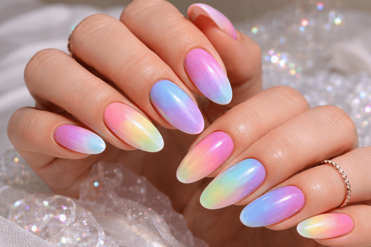 Aura nails: la manicura sencilla que se ve elegante y cara