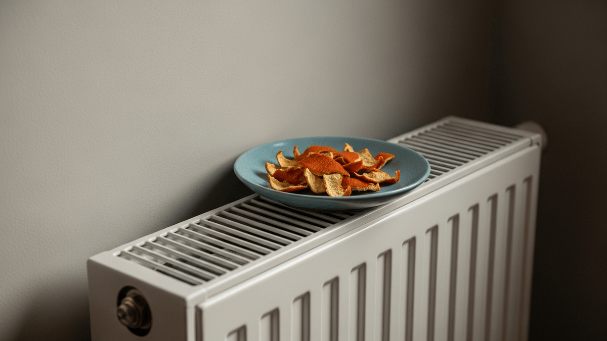 Cáscaras de naranja o mandarina sobre el radiador: el truco para perfumar tu casa en invierno