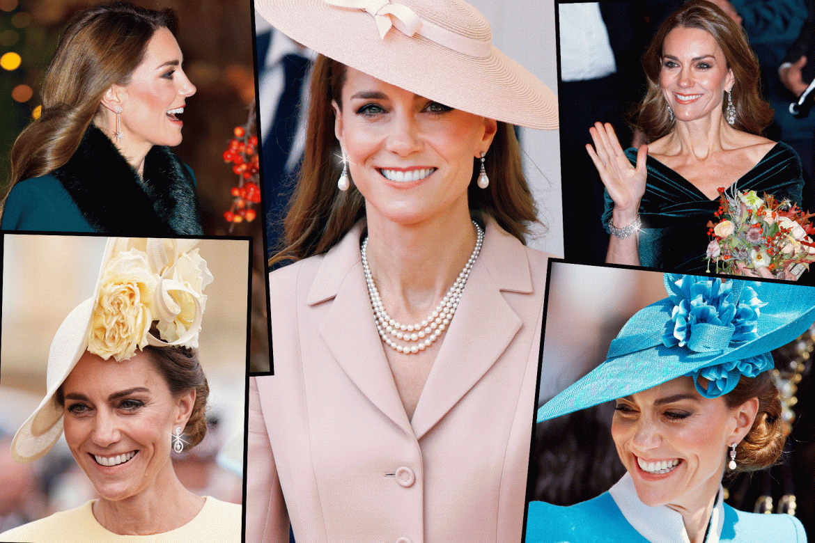 ​Las joyas que Kate Middleton ha llevado este año: una tiara reservada para las reinas, una de sus reliquias favoritas y algún que otro capricho recién llegado a su joyero 