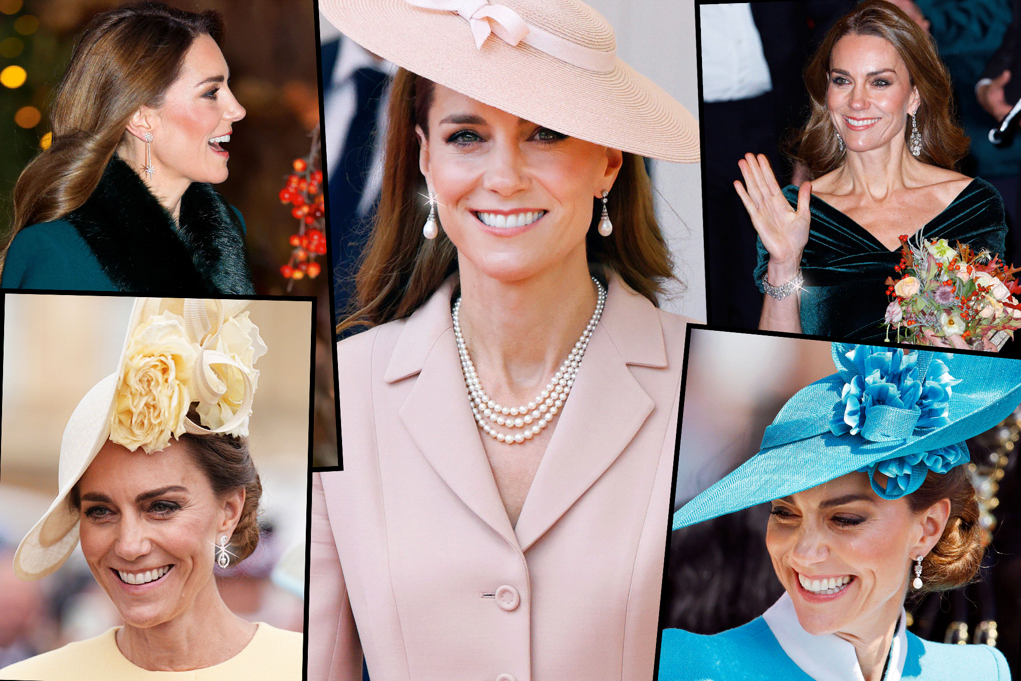 Las joyas que Kate Middleton ha llevado este año: una tiara reservada para las reinas, una de sus reliquias favoritas y algún que otro capricho recién llegado a su joyero