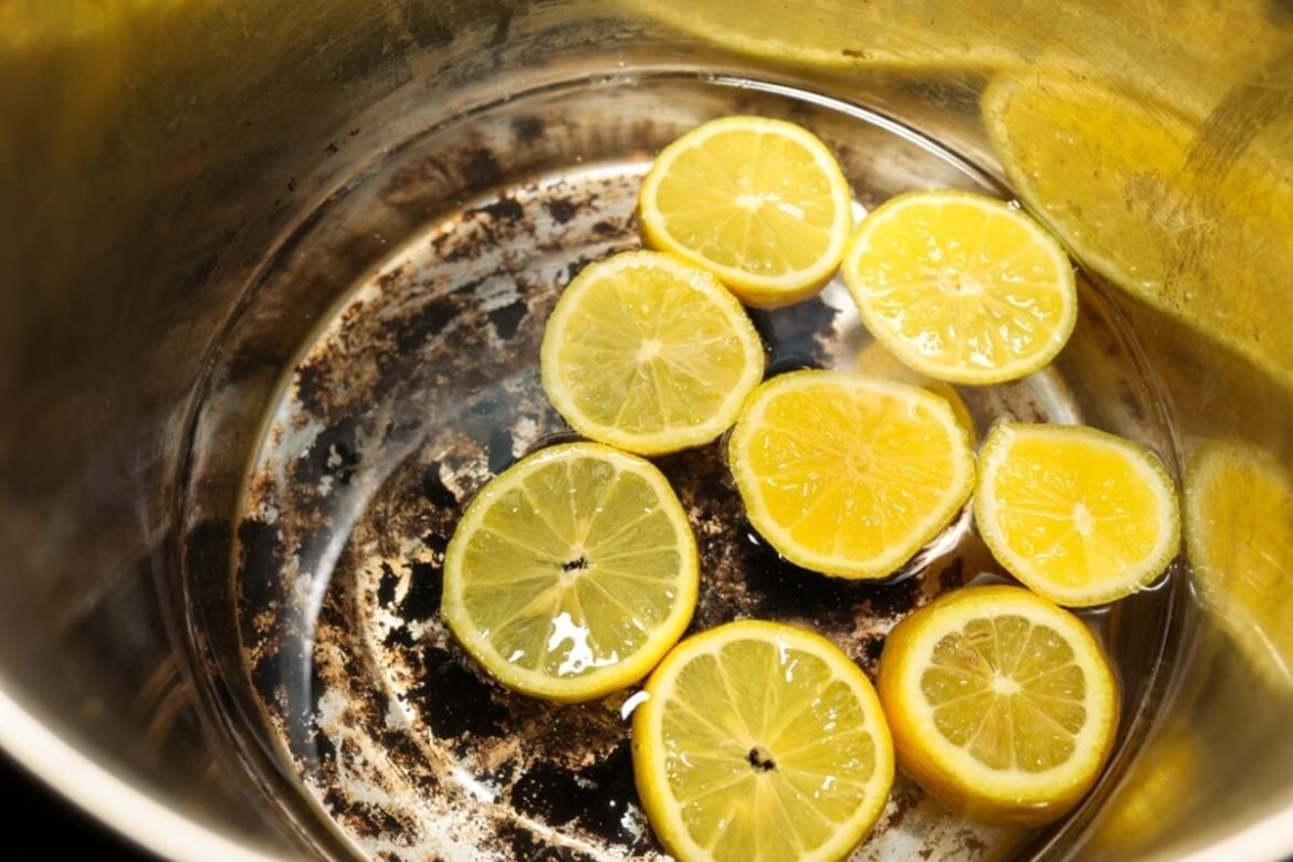 Cómo limpiar ollas quemadas con limón: truco natural que sí funciona