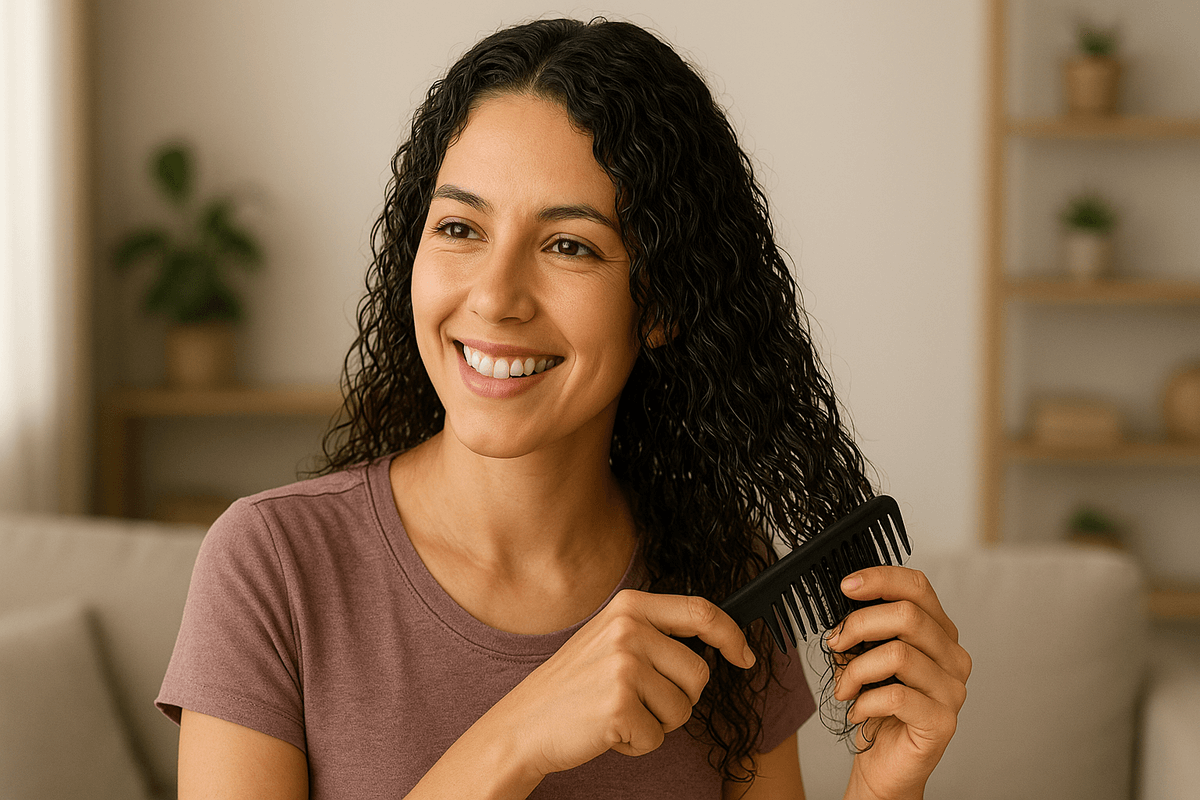 ¿Rizos sin estructura? Descubre el método de 3 pasos que los define y devuelve a la vida