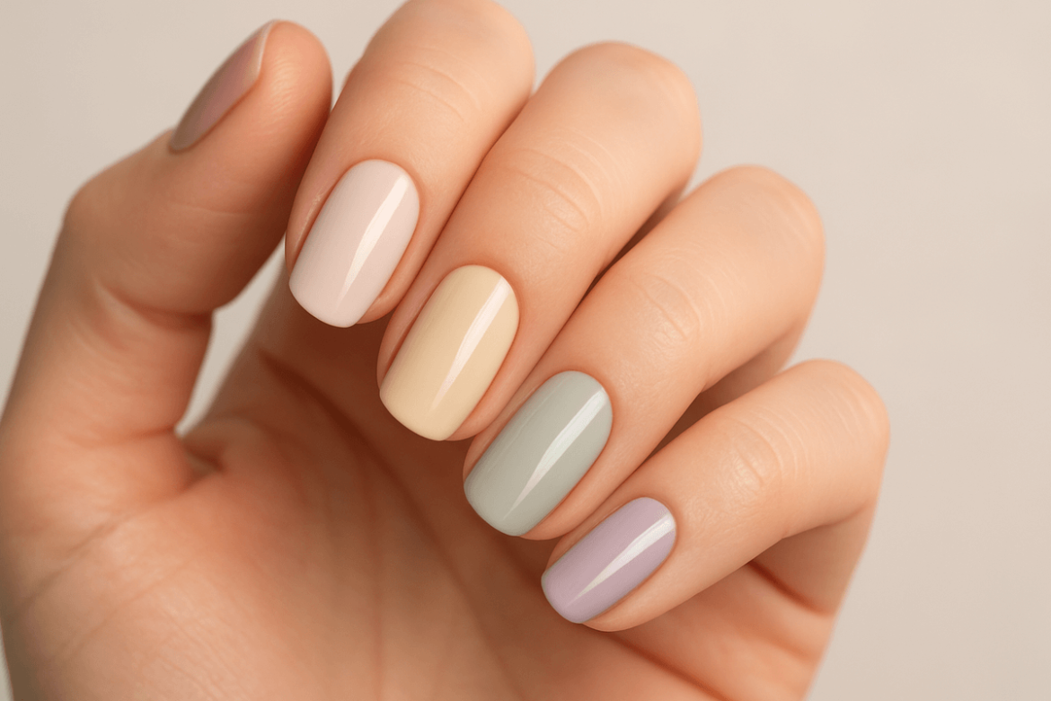 Manicura “Skittle”: cómo pintar cada uña de un color diferente sin verte infantil