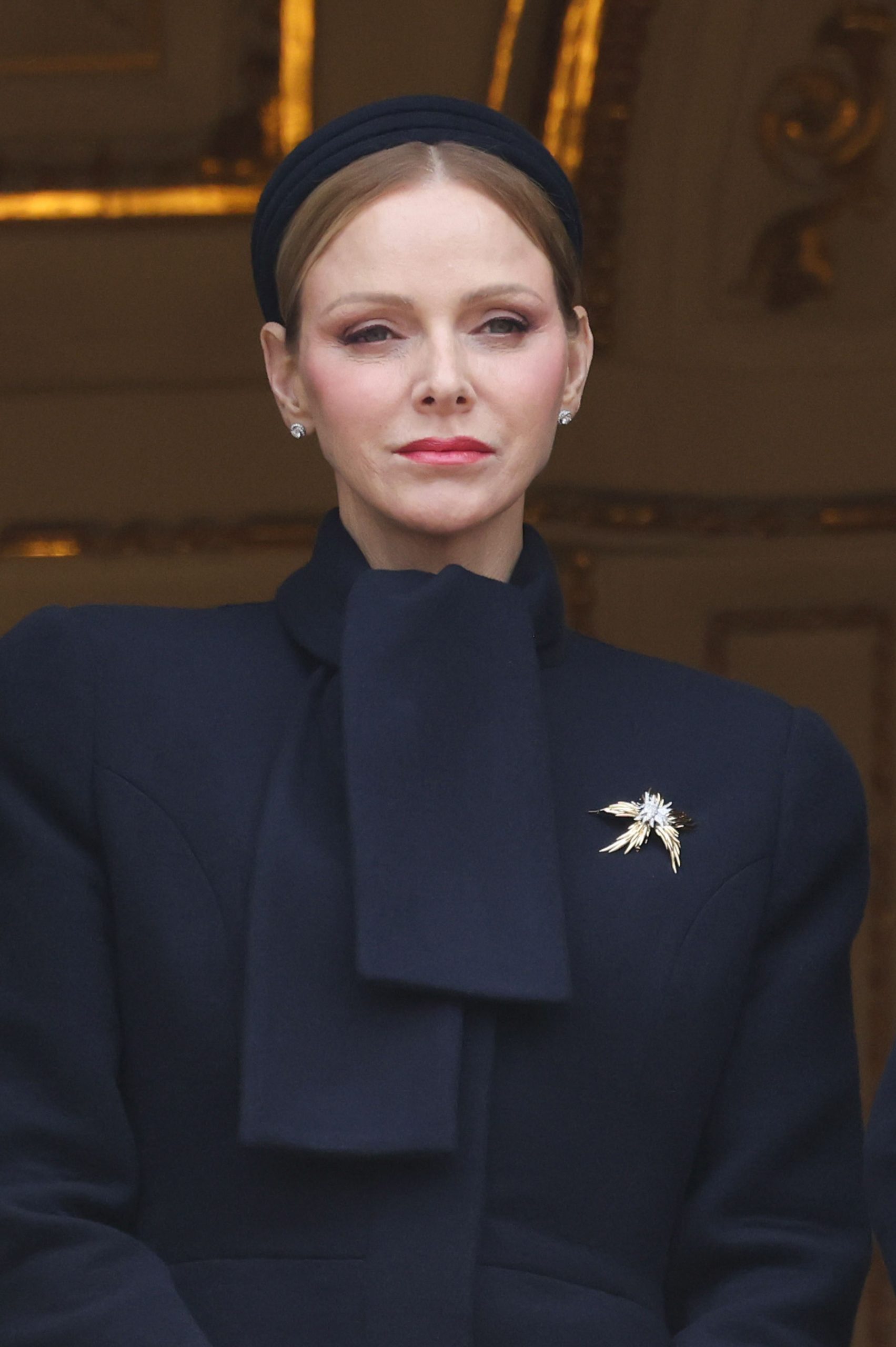 Charlène estrena un precioso broche de diamantes de Tiffany: ¿un regalo de cumpleaños de Alberto de Mónaco?