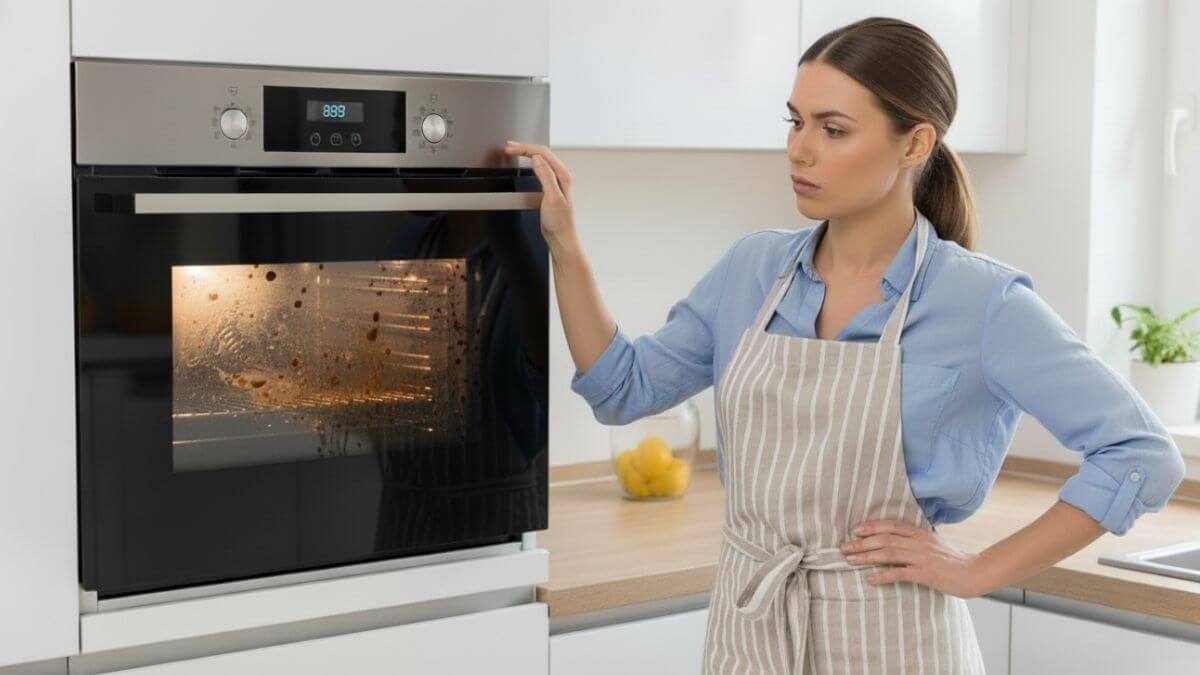 Cómo dejar el cristal del horno transparente otra vez en 5 pasos sencillos