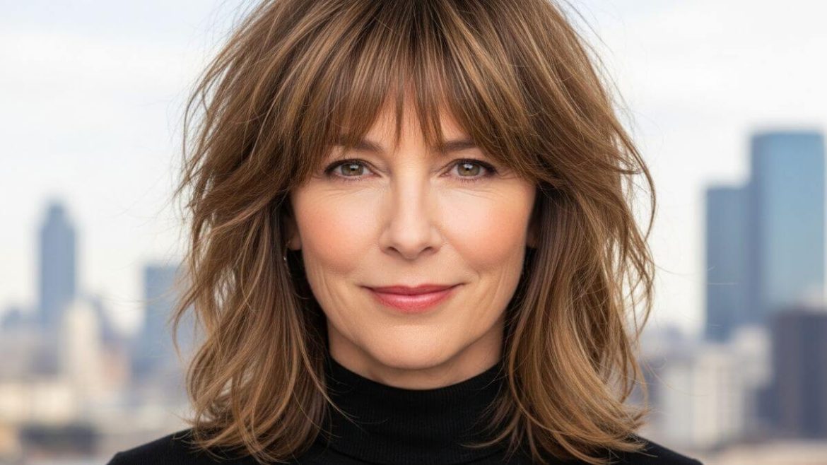 Corte ‘Shaggy’ con flequillo: el estilo que rejuvenece tu rostro después de los 50