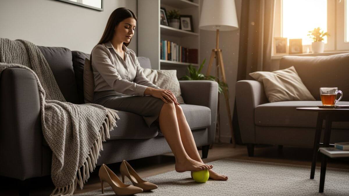 5 minutos de estiramientos para después de llevar tacones todo el día