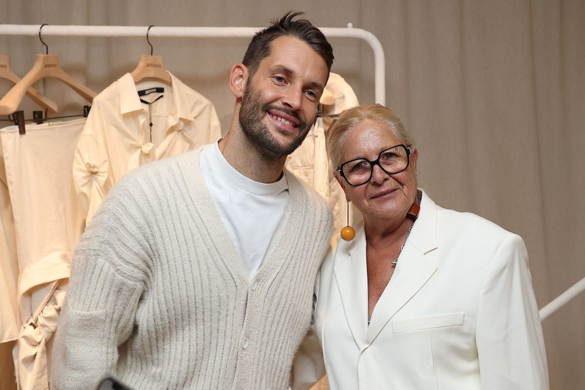 ​Jacquemus lo tiene claro: su abuela Liline de 80 años es la primera embajadora de su marca 
